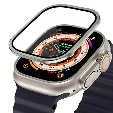 Apple Watch Ultra 49MM Ekran Koruyucu (Gri)