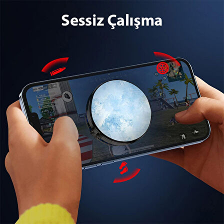S6 Manyetik Cep Telefon Soğutma Fanı Radyatör Soğutucu (Siyah)