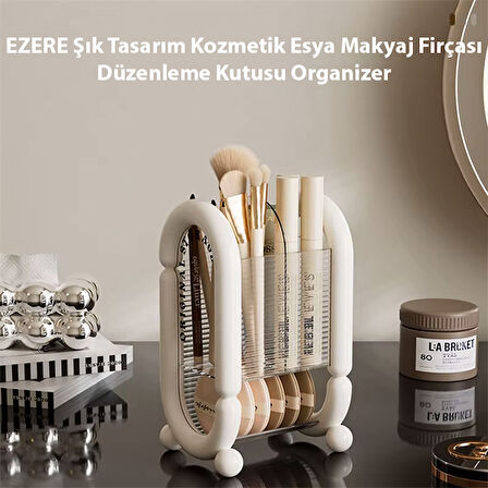 EZERE Sik Tasarim Kozmetik Esya Makyaj Firçasi Düzenleme Kutusu Organizer