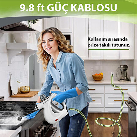 EZERE Çok Fonksiyonlu Buharlı Temizleyici - Buharlı Temizlik Makinası