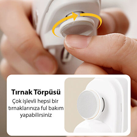 EZERE Elektrikli Tırnak Makası Ve Törpüsü  otomatik tırnak makası