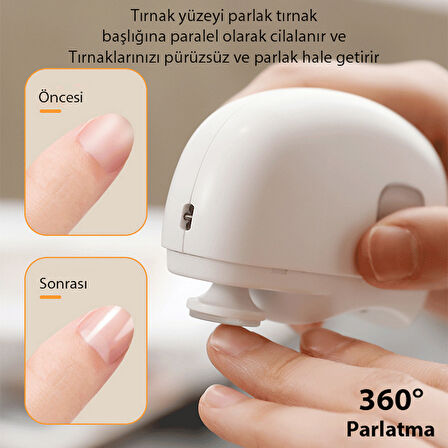 EZERE Elektrikli Tırnak Makası Ve Törpüsü  otomatik tırnak makası