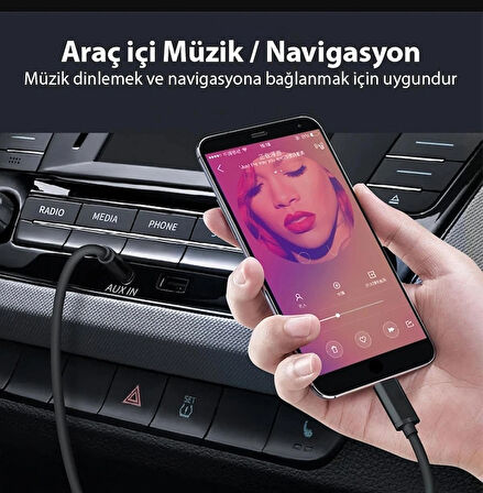 ALLY Type-c To 3.5 mm Audio Aux Kablo