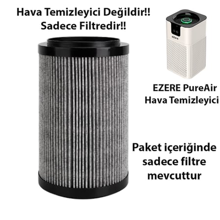 EZERE PureAir Akıllı Hava Temizleyici için Yedek Hepa Filtre