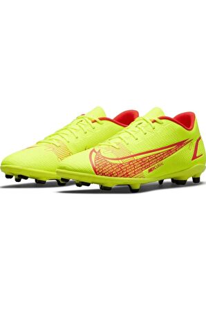 Nike Mercurıal Vapor 14 Clup FG/Mg Erkek Sarı Çoklu Zemin Krampon ( Dar Kalıptır )
