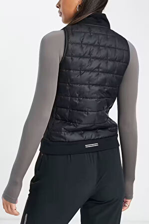 Nike Therma-FIT Synthetic-Fill Siyah Kadın Spor Yelek