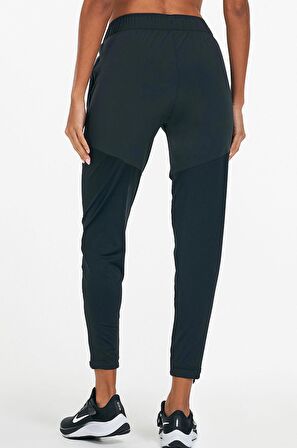 Nike Dri-Fit Essential Running Siyah Bilek Üstü Kadın Eşofman Altı