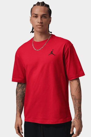 Nike Jordan Jumpman Embroidered Erkek Kırmızı Spor Tişört