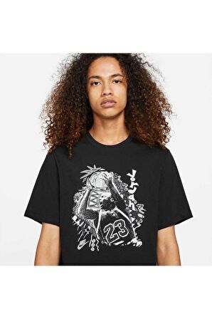 Nike Jordan Vintage Graphic Short-sleeve Erkek - Siyah-dm3221-010T-Shirt