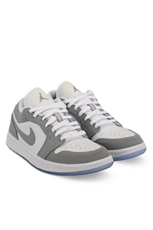 Nike AIR JORDON 1 LOW Sneaker Erkek Ayakkabı Beyaz / Gri