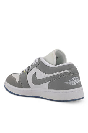 Nike AIR JORDON 1 LOW Sneaker Erkek Ayakkabı Beyaz / Gri