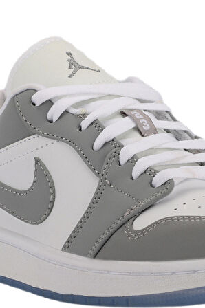 Nike AIR JORDON 1 LOW Sneaker Erkek Ayakkabı Beyaz / Gri