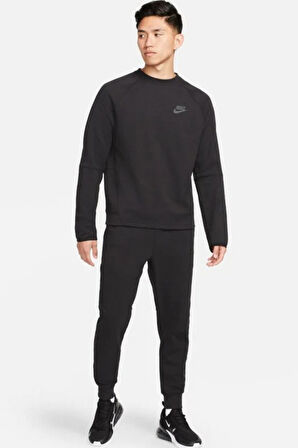 Nike Sportswear Tech Fleece Siyah Erkek Spor Sweatshrit