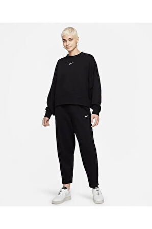 Sportswear Essential Collection Fleece Oversized Crew Kadın Sweatshirt DJ7665-010
