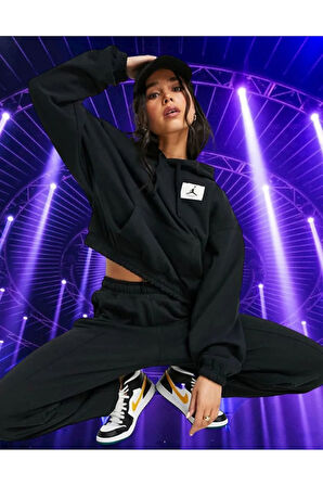 Jordan Essential Fleece Hoodie Kadın Sweatshirt-dd6998-010