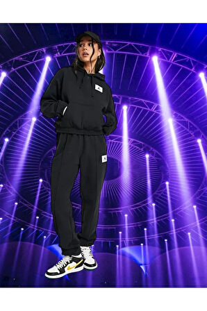 Jordan Essential Fleece Hoodie Kadın Sweatshirt-dd6998-010