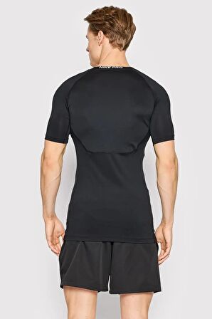 Nike Pro Dri-Fit Sıkı Kesim Erkek Siyah Spor Tişört