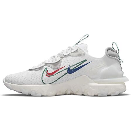 Nike React Vision ''Multi-Swoosh'' Erkek Spor Ayakkabı Sneaker DM9095-100 DAR KALIP