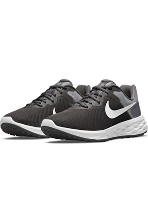 Nike NIKE REVOLUTION 6 NN Siyah-Gri Erkek Koşu Ayakkabısı