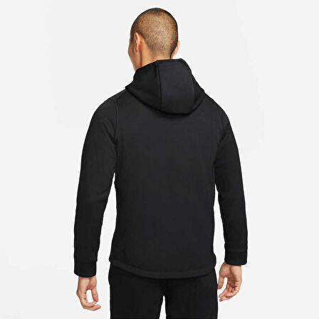 Nike M NP TF THRMA SPHR JKT HD FZ SİYAH Erkek Sweatshirt