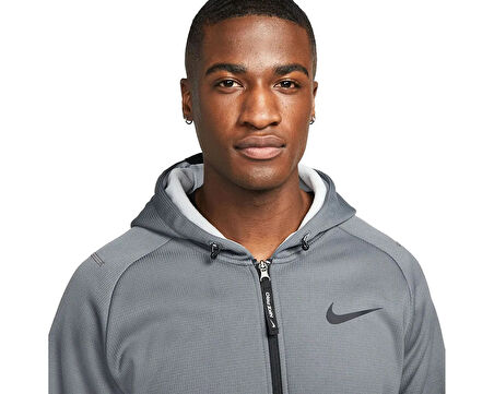 Nike Pro Therma-Fit Erkek Gri CEKET-DD2124-068