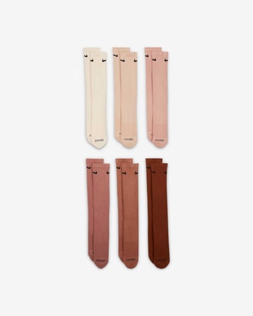 Nike Everyday Plus Destekli Antrenman Crew Çorapları (6 Çift) SX6897-904