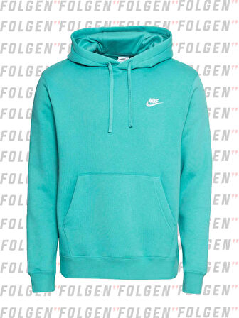 Nike Sportswear Club Fleece Hoodie Kapüşonlu Pamuklu Kalın Unisex Sweatshirt Hoodie