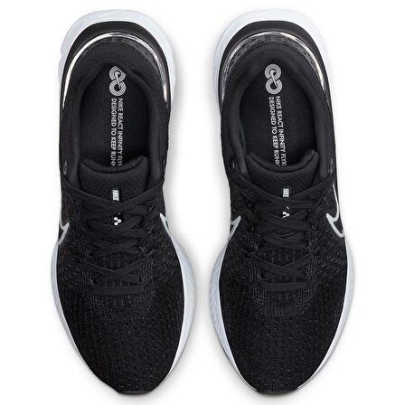 Nike React Infinity Run FK 3  Erkek Spor Ayakkabı Siyah DH5392-001