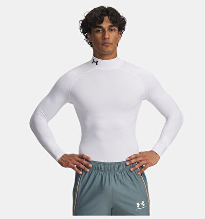 Under Armour UA CG Armour Comp Mock Erkek Uzun Kollu T-Shirt