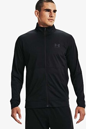 Under Armour Ua Pique Track Jacket Siyah Erkek Eşofman Üstü 1366202-001