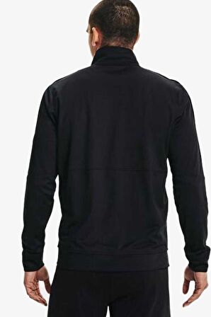 Under Armour Ua Pique Track Jacket Siyah Erkek Eşofman Üstü 1366202-001