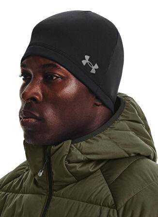 Under Armour Siyah - Gri Erkek Bere 1365918 UA Storm Beanie