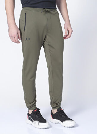 Under Armour Loose Fit Haki Erkek Eşofman Altı 1290261-SSTYLE TRICOT JOGGER