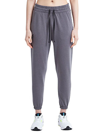 Under Armour Normal Gri Kadın Eşofman Altı 1369854 Rival Terry Jogger