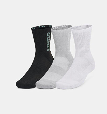 Under Armour UA 3-Maker 3pk Mid-Crew Unisex Çorap