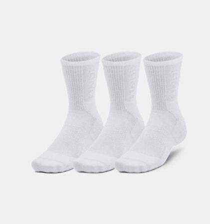 Under Armour Ua 3-Maker 3Pk Mid-Crew Unisex Çorap 1373084