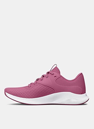 Under Armour Pembe - Beyaz Kadın Training Ayakkabısı 3025060 UA W Charged Aurora 2