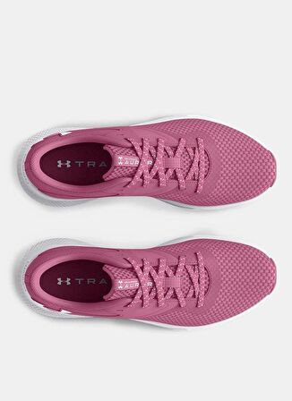 Under Armour Pembe - Beyaz Kadın Training Ayakkabısı 3025060 UA W Charged Aurora 2