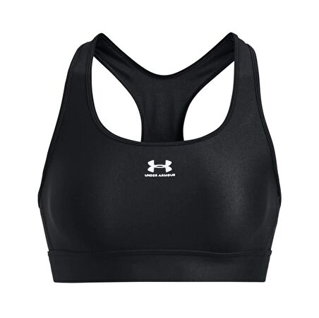 A1373865-002-002 Under Armour Ua Hg Armour Mid Padless Kadın Büstiyer Siyah