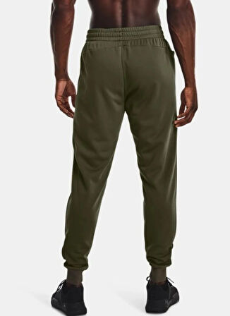 Haki Erkek Lastikli Bel Bol Kesim Eşofman Altı 1373362-390 UA Armour Fleece Jogger