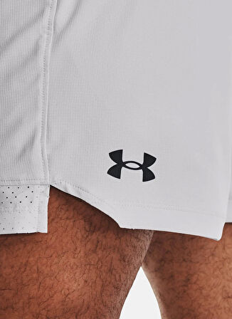 Under Armour 1373718-014-UA Vanish Woven 6in Sho Gri Lastikli Bel Normal Düz Erkek Şort