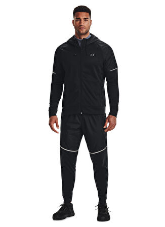 Under Armour Zip Ceket, XL, Siyah