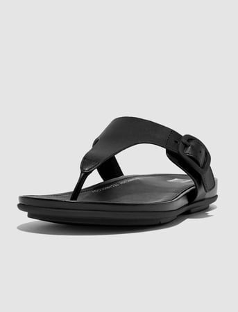 FitFLop FitFlop GRACIE FT9 Siyah Tokalı Kadın Parmak Arası Terlik