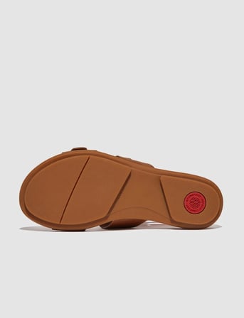 FitFLop FitFlop GRACIE FV1 Çift Tokalı Taba Kadın Terlik