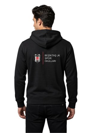 BEŞİKTAŞ ORİJİNAL LİSANSLI SPOR OKULLARI SİYAH YETİŞKİN SWEAT