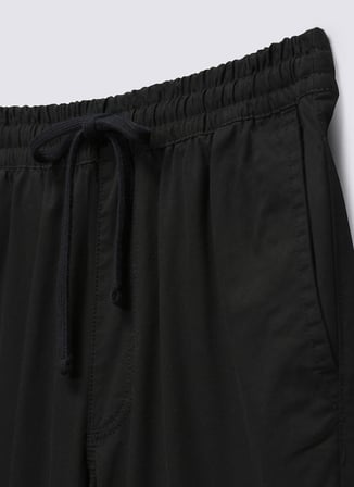 Vans Normal Bel Düz Paça Siyah Erkek Pantolon VN0A5FJJBLK1 MN RANGE RELAXED EL