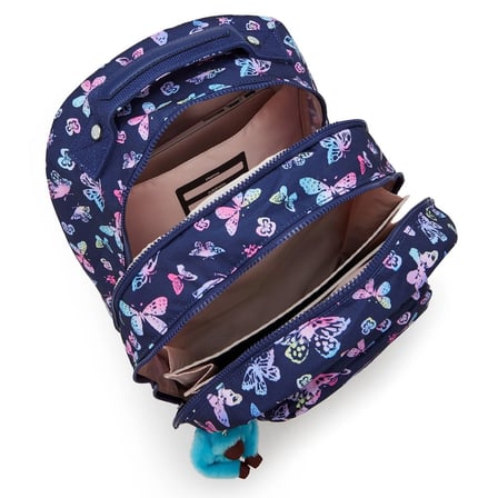 Kipling Class Room Okul Çantası Butterfly Fun KI7090F5K