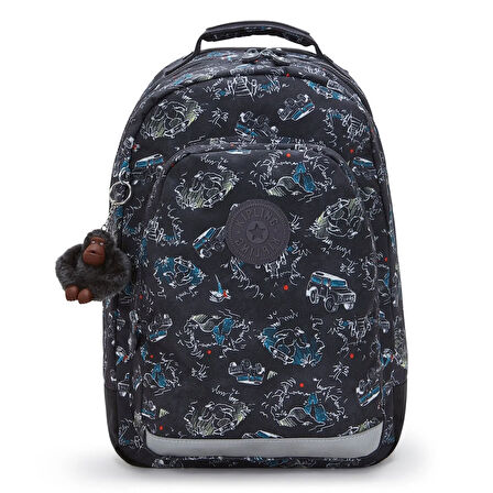 Kipling Class Room Okul Çantası Jungle Fun Race KI7090TJ3