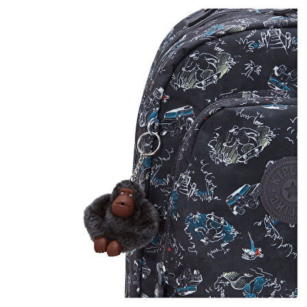 Kipling Class Room Okul Çantası Jungle Fun Race KI7090TJ3