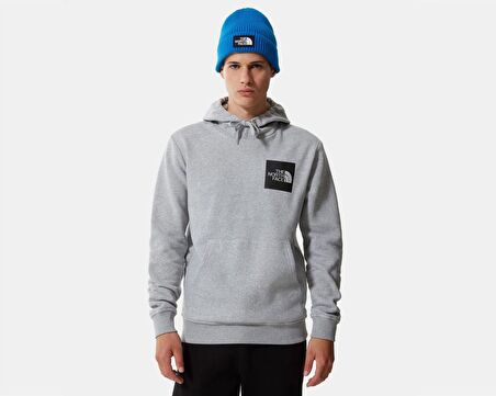 The North Face M Fine Hoodie Erkek Outdoor Sweatshirts NF0A5ICXDYX1 Gri